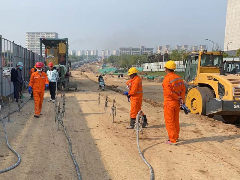扬州润蜀路注浆加固工程
